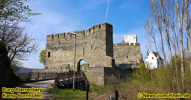 Burg Sterrenberg oberhalb von Kamp Bornhofen